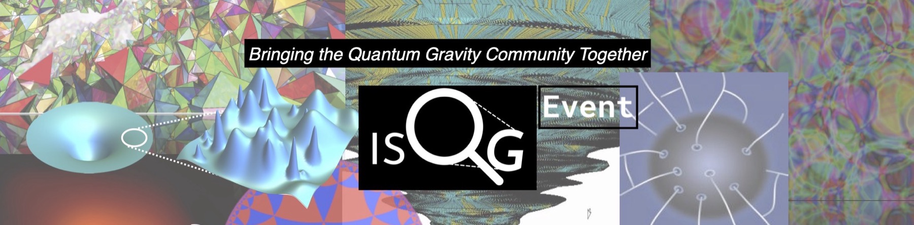 Visual collage for the Basics of Quantum Gravity seminar series
